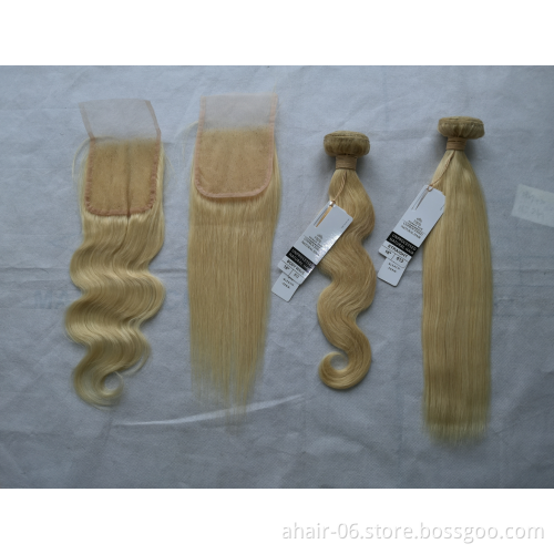Wholesale Cheap Blonde Mink Brazilian Hair Bundles